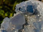 Natural Blue Celestite Specimens x 2 From Sakoany, Madagascar - Toprock Gemstones and Minerals 