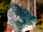Natural Green Cubic Fluorite Specimens x 6 From Mandrosonoro, Madagascar - Toprock Gemstones and Minerals 