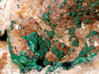 Natural XL Crystalline Ball Malachite Specimen with Quartz on Dolomite Matrix x 1 From Mindingi Mine, Congo - Toprock Gemstones and Minerals 