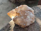 Natural Smokey Citrine Quartz Clusters x 4 From Luena, Congo - Toprock Gemstones and Minerals 