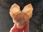 Natural Smokey Citrine Quartz Clusters x 4 From Luena, Congo - Toprock Gemstones and Minerals 