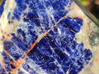 Polished Sodalite Display Crystals x 3 From Kunene River, Namibia - Toprock Gemstones and Minerals 