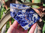 Polished Sodalite Display Crystals x 3 From Kunene River, Namibia - Toprock Gemstones and Minerals 