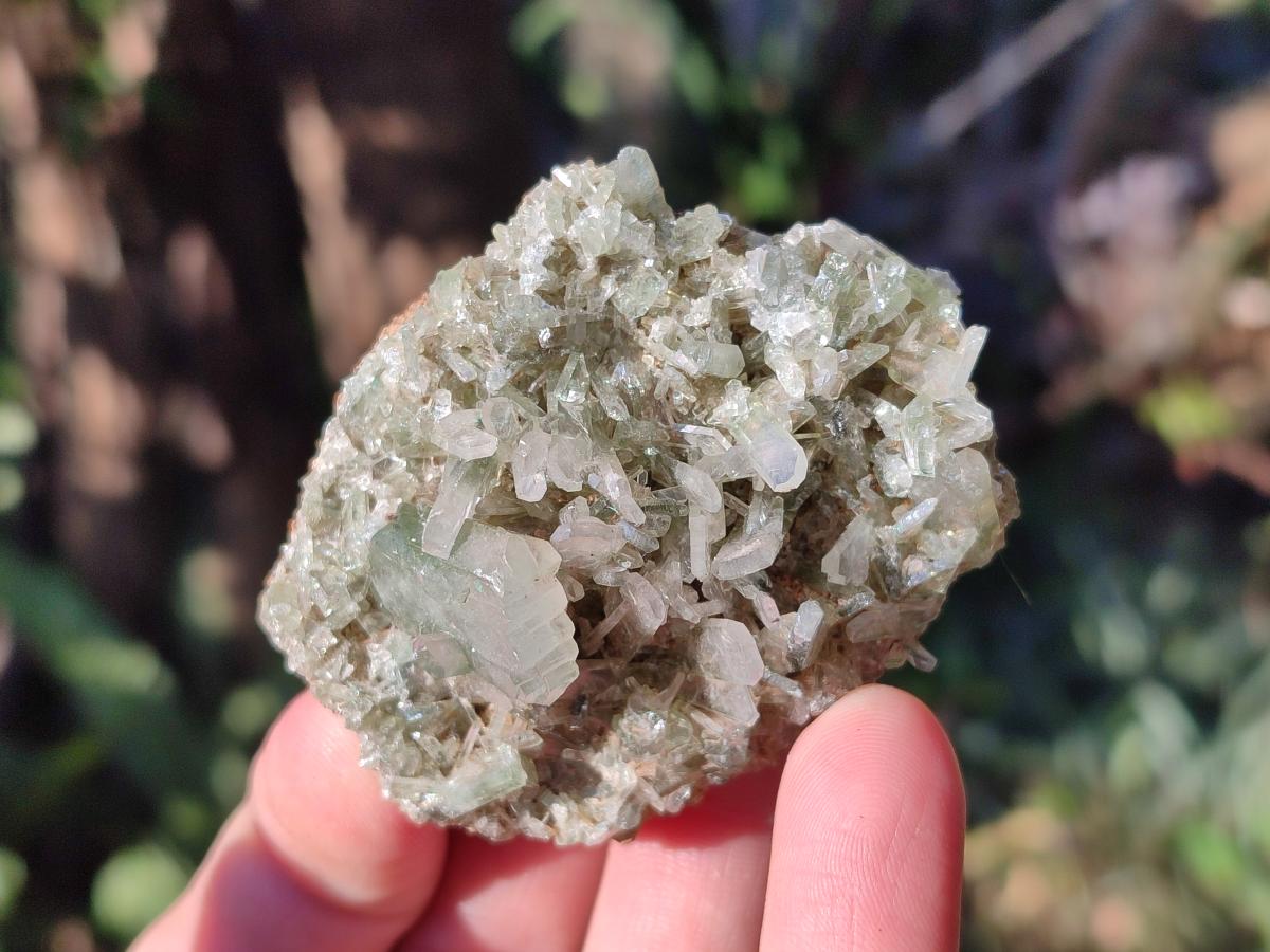 Natural Rare Bladed Barite Specimens with Malachite x 6 From Shangulowé Mine, Congo - Toprock Gemstones and Minerals 