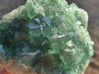 Natural Large Green Cubic Fluorite Specimens x 2 From Mandrosonoro, Madagascar - Toprock Gemstones and Minerals 