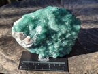 Natural Large Green Cubic Fluorite Specimens x 2 From Mandrosonoro, Madagascar - Toprock Gemstones and Minerals 