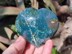 Polished Ocean Jasper Hearts x 6 From Northwest Coast, Madagascar - Toprock Gemstones and Minerals 