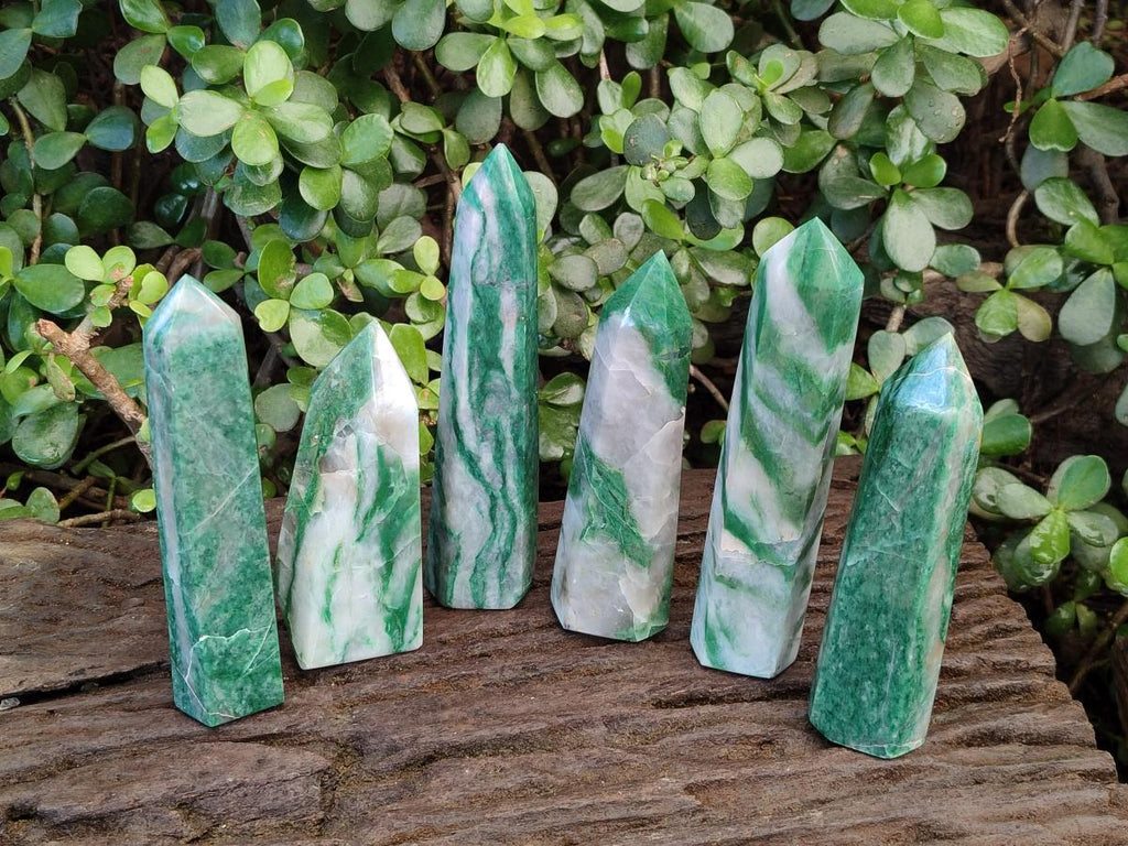 Polished Buddstone Display Crystals x 6 From Swaziland - Toprock Gemstones and Minerals 