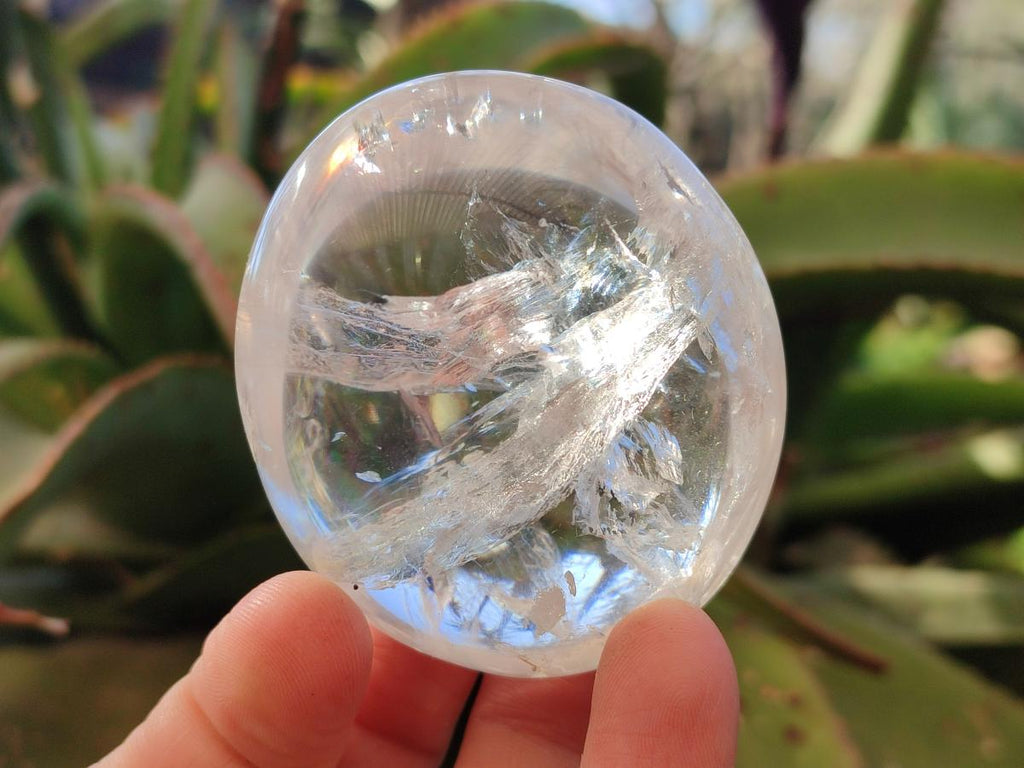 Polished Rock Crystal Galets x 12 From Amoron’i Mania, Madagascar - Toprock Gemstones and Minerals 