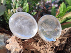 Polished Rock Crystal Galets x 12 From Amoron’i Mania, Madagascar - Toprock Gemstones and Minerals 
