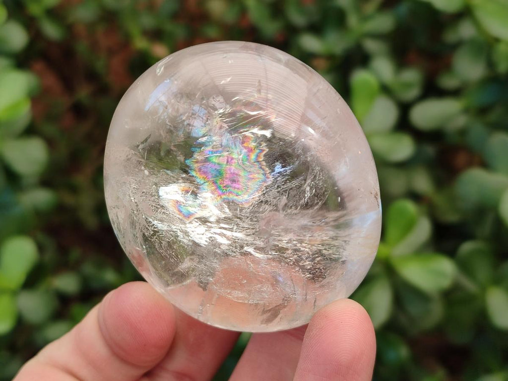 Polished Rock Crystal Galets x 12 From Amoron’i Mania, Madagascar - Toprock Gemstones and Minerals 