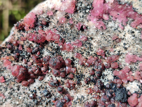 Natural Cabinet Sized Spherocobaltite Specimens x 2 From Musonoi Mine, Congo - Toprock Gemstones and Minerals 
