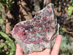 Natural Cabinet Sized Spherocobaltite Specimens x 2 From Musonoi Mine, Congo - Toprock Gemstones and Minerals 