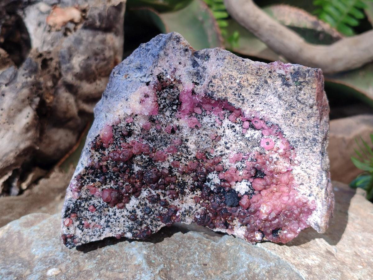 Natural Cabinet Sized Spherocobaltite Specimens x 2 From Musonoi Mine, Congo - Toprock Gemstones and Minerals 