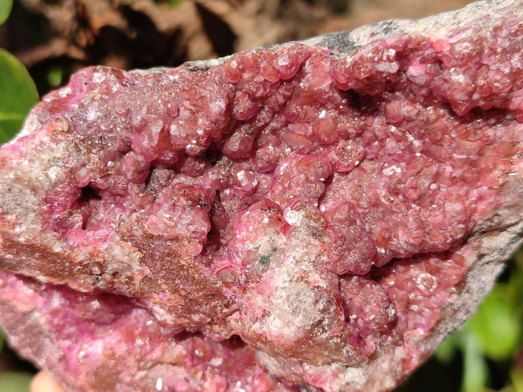 Natural Cabinet Sized Spherocobaltite Specimens x 2 From Musonoi Mine, Congo - Toprock Gemstones and Minerals 