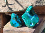Polished Malacolla Free Forms x 6 From Kulukuluku, Congo - Toprock Gemstones and Minerals 