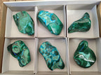 Polished Malacolla Free Forms x 6 From Kulukuluku, Congo - Toprock Gemstones and Minerals 