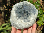 Natural Large Blue Celestite Geode Specimen x 1 From Sakoany, Madagascar - Toprock Gemstones and Minerals 