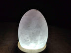 Polished Gemmy Blue Rose Quartz Standing Display Pieces x 3 From Madagascar - Toprock Gemstones and Minerals 