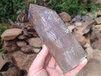 Polished Large Smokey Quartz Crystal x 1 From Madagascar - Toprock Gemstones and Minerals 
