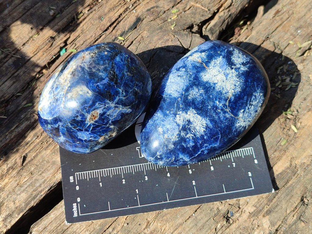 Polished Dumortierite Free Forms x 15 From Madagascar - Toprock Gemstones and Minerals 