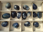 Polished Dumortierite Free Forms x 15 From Madagascar - Toprock Gemstones and Minerals 