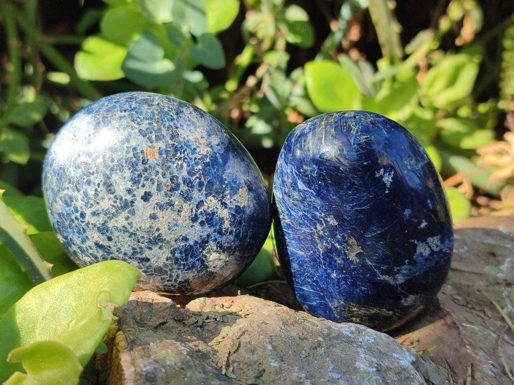 Polished Dumortierite Free Forms x 15 From Madagascar - Toprock Gemstones and Minerals 