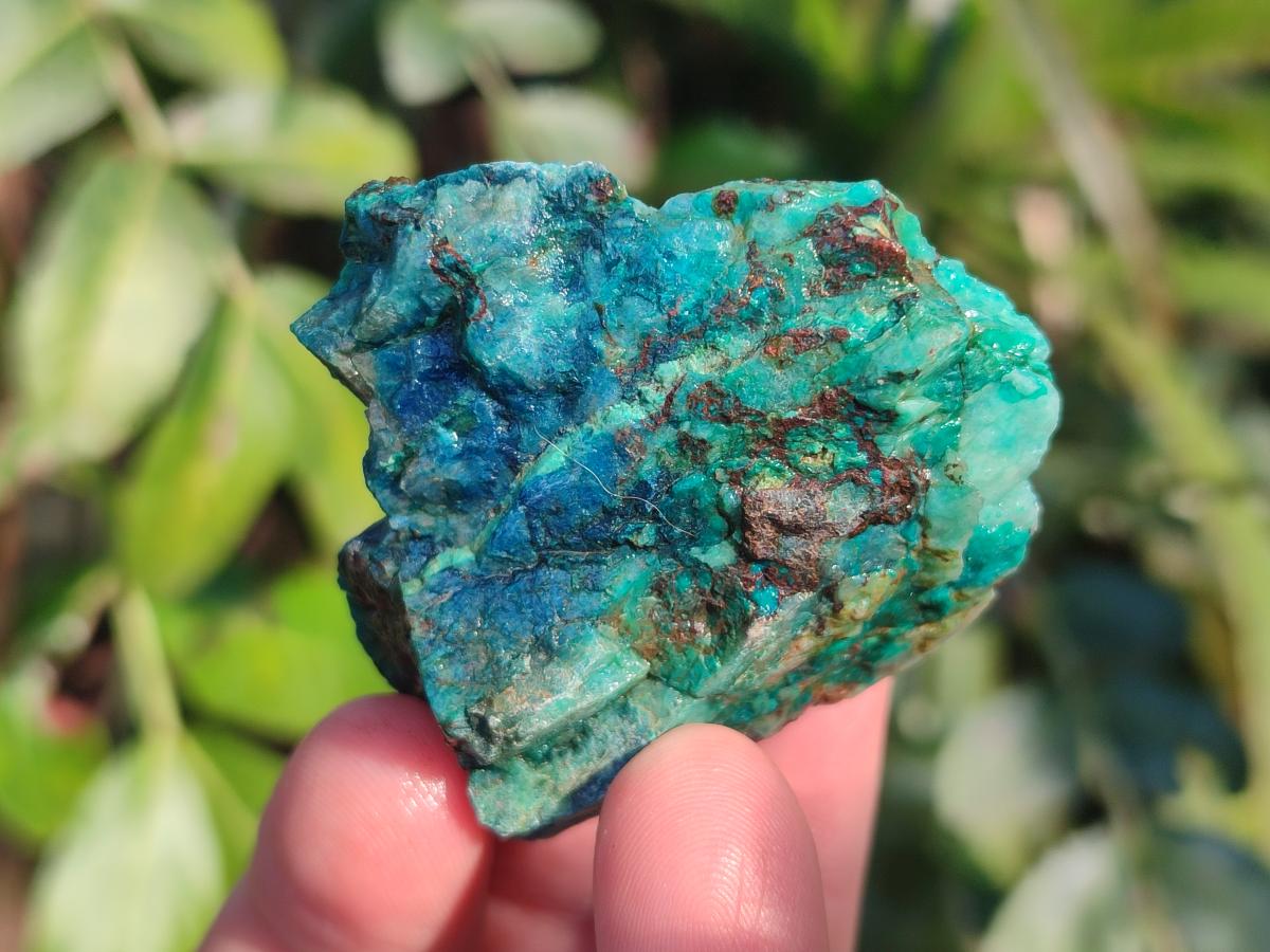 Natural Cobbed Shattuckite Specimens x 3.3 Kg Lot From Kaokoveld, Namibia - Toprock Gemstones and Minerals 