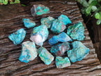Natural Cobbed Shattuckite Specimens x 3.3 Kg Lot From Kaokoveld, Namibia - Toprock Gemstones and Minerals 