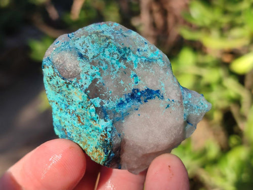 Natural Cobbed Shattuckite Specimens x 3.3 Kg Lot From Kaokoveld, Namibia - Toprock Gemstones and Minerals 