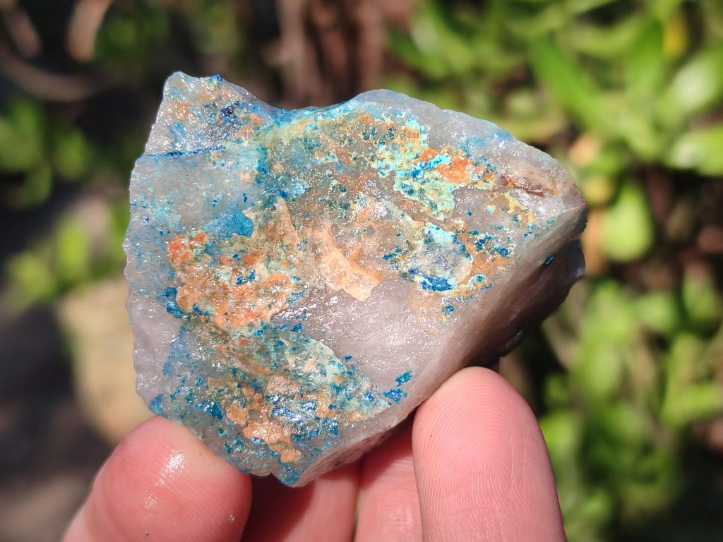 Natural Cobbed Shattuckite Specimens x 3.3 Kg Lot From Kaokoveld, Namibia - Toprock Gemstones and Minerals 