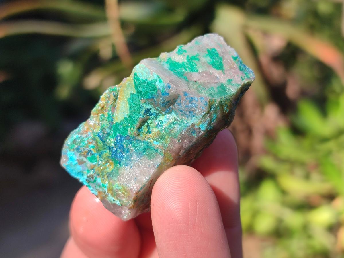 Natural Cobbed Shattuckite Specimens x 3.3 Kg Lot From Kaokoveld, Namibia - Toprock Gemstones and Minerals 
