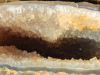 Polished on One Side Agate Amethyst Geodes x 2 From Maintirano, Madagascar - Toprock Gemstones and Minerals 