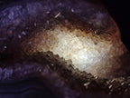 Polished on One Side Agate Amethyst Geodes x 2 From Maintirano, Madagascar - Toprock Gemstones and Minerals 