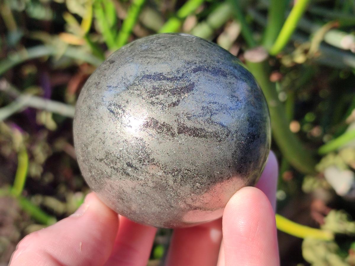Polished Basalt Pharaoh Stone Spheres x 3 From Iron Duke Mine, Zimbabwe - Toprock Gemstones and Minerals 
