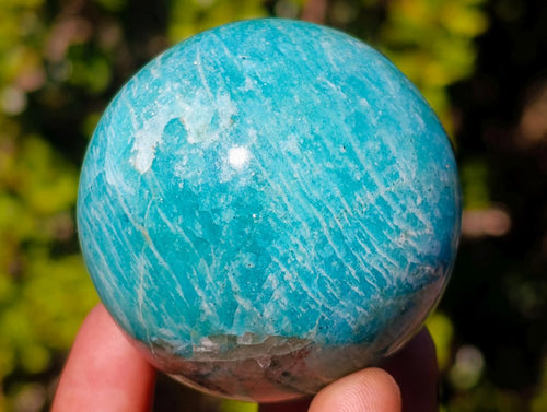 Polished Amazonite Spheres x 6 From Madagascar - Toprock Gemstones and Minerals 
