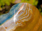 Polished Ocean Jasper Hearts x 6 From Northwest Coast, Madagascar - Toprock Gemstones and Minerals 