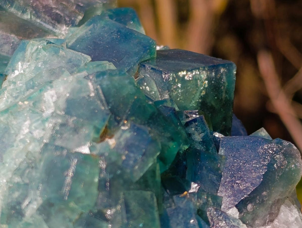 Natural Large Green Cubic Fluorite Specimen x 1 From Mandrosonoro, Madagascar - Toprock Gemstones and Minerals 