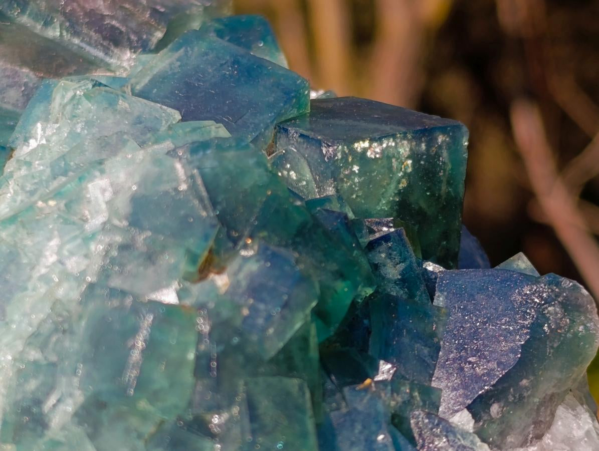 Natural Large Green Cubic Fluorite Specimen x 1 From Mandrosonoro, Madagascar - Toprock Gemstones and Minerals 