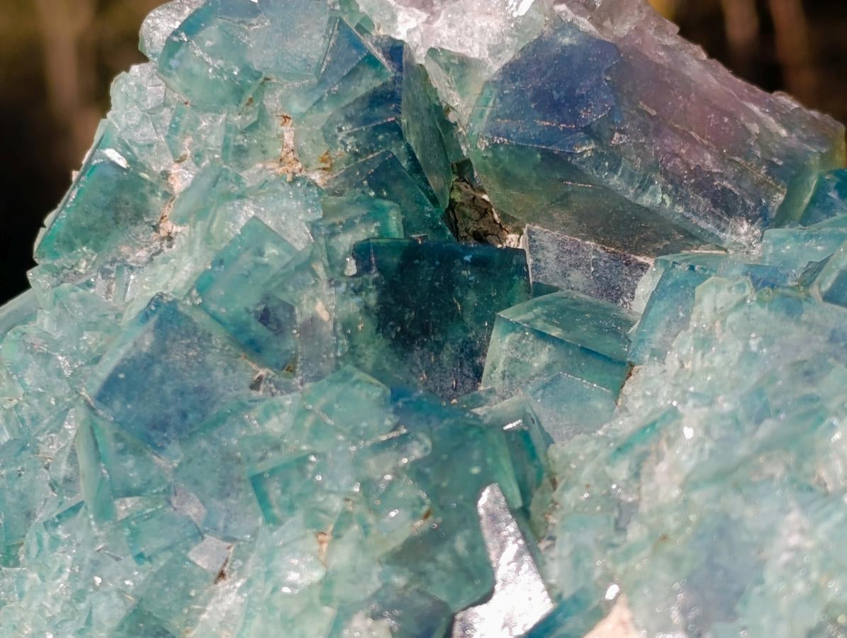 Natural Large Green Cubic Fluorite Specimen x 1 From Mandrosonoro, Madagascar - Toprock Gemstones and Minerals 