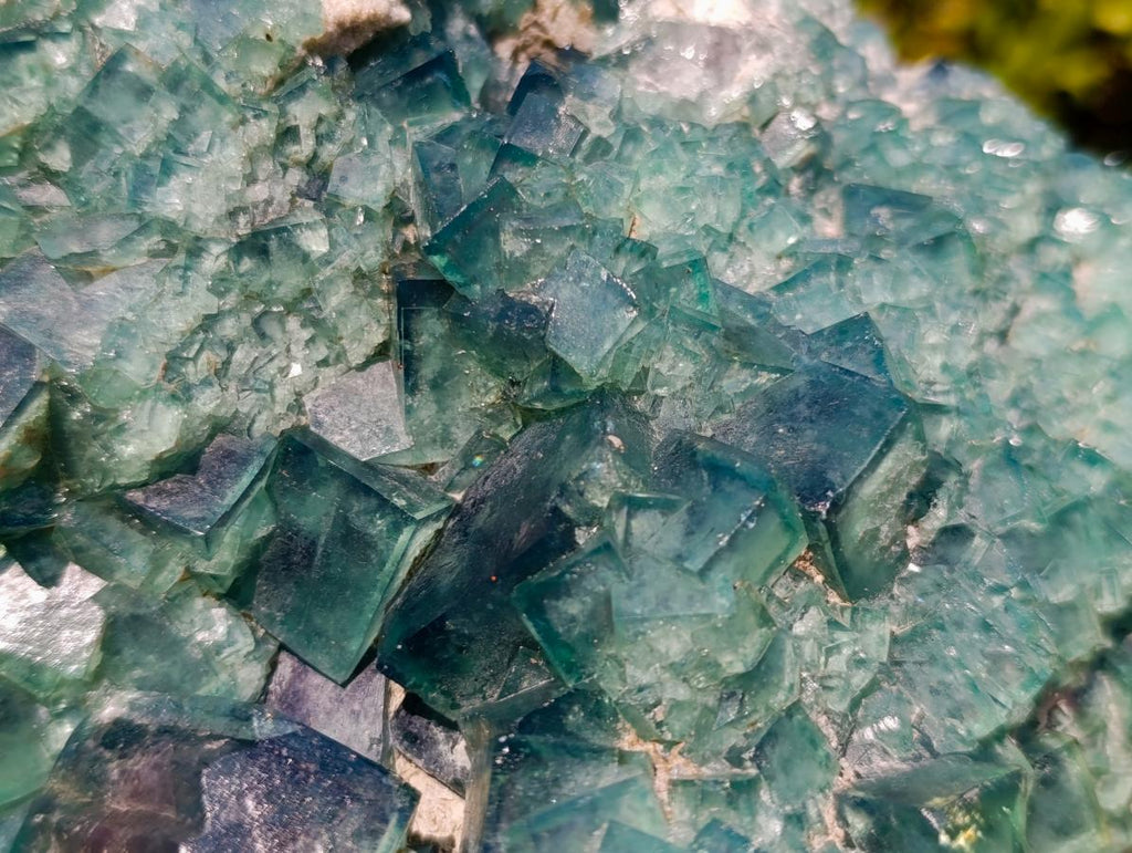Natural Large Green Cubic Fluorite Specimen x 1 From Mandrosonoro, Madagascar - Toprock Gemstones and Minerals 