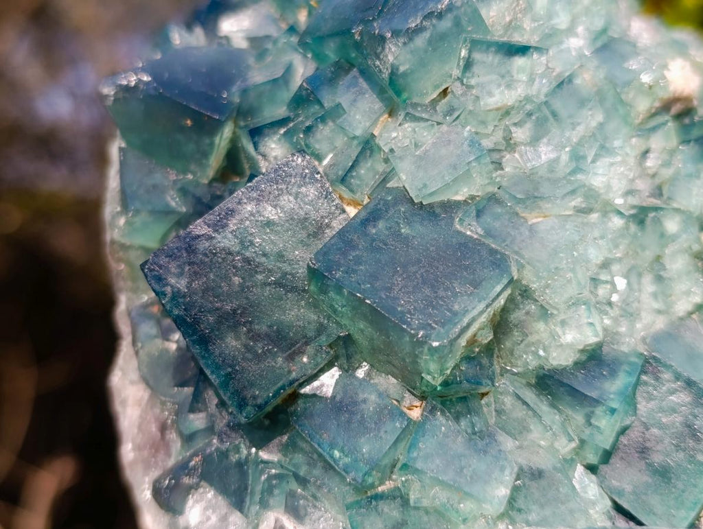 Natural Large Green Cubic Fluorite Specimen x 1 From Mandrosonoro, Madagascar - Toprock Gemstones and Minerals 