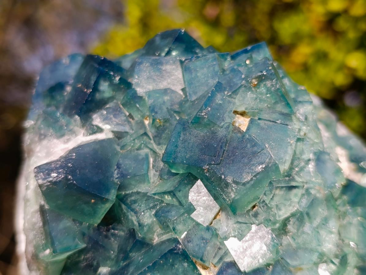 Natural Large Green Cubic Fluorite Specimen x 1 From Mandrosonoro, Madagascar - Toprock Gemstones and Minerals 