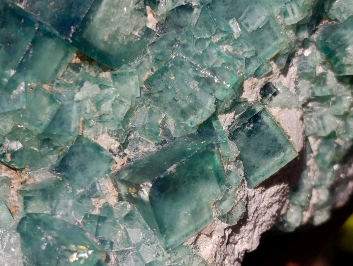 Natural Large Green Cubic Fluorite Specimen x 1 From Mandrosonoro, Madagascar - Toprock Gemstones and Minerals 