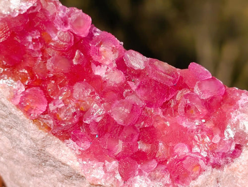 Natural Spherocobaltite Specimens x 3 From Musonoi Mine, Congo - Toprock Gemstones and Minerals 