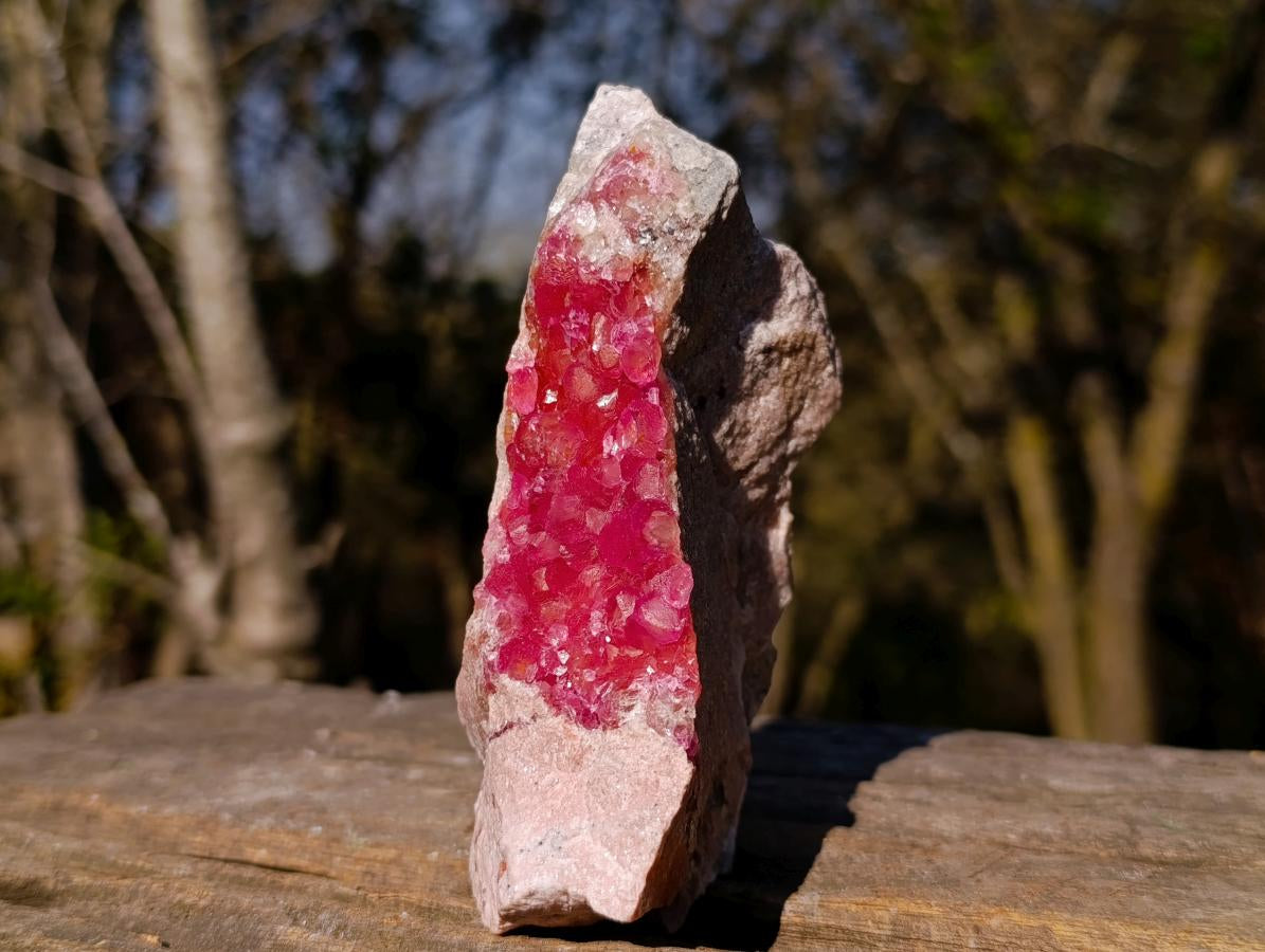 Natural Spherocobaltite Specimens x 3 From Musonoi Mine, Congo - Toprock Gemstones and Minerals 