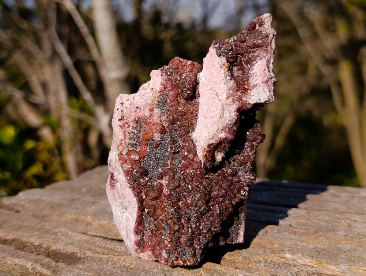 Natural Spherocobaltite Specimens x 3 From Musonoi Mine, Congo - Toprock Gemstones and Minerals 