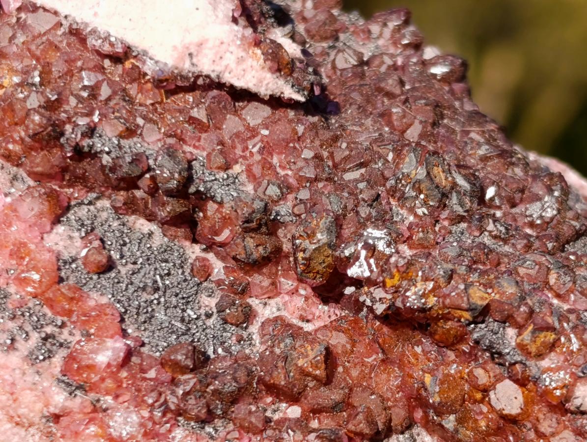 Natural Spherocobaltite Specimens x 3 From Musonoi Mine, Congo - Toprock Gemstones and Minerals 