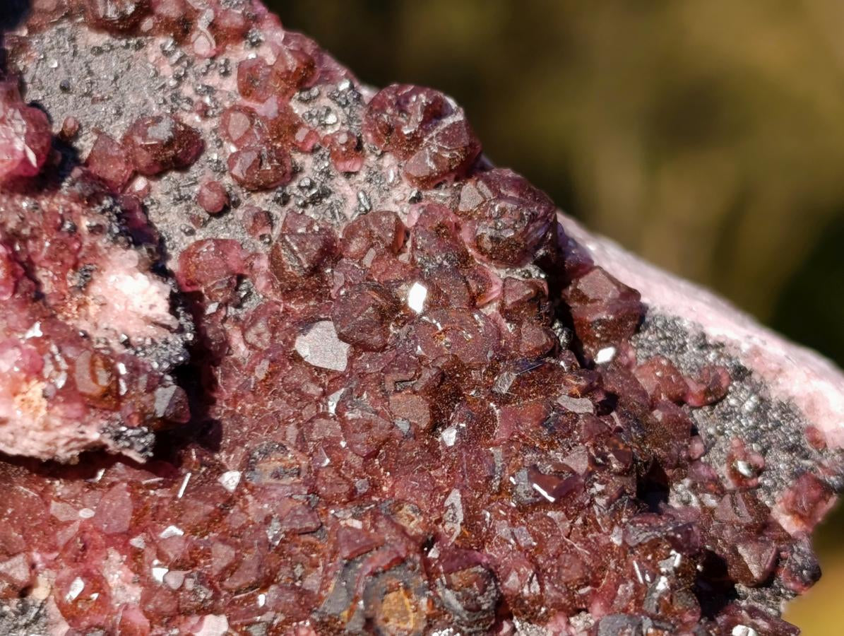 Natural Spherocobaltite Specimens x 3 From Musonoi Mine, Congo - Toprock Gemstones and Minerals 