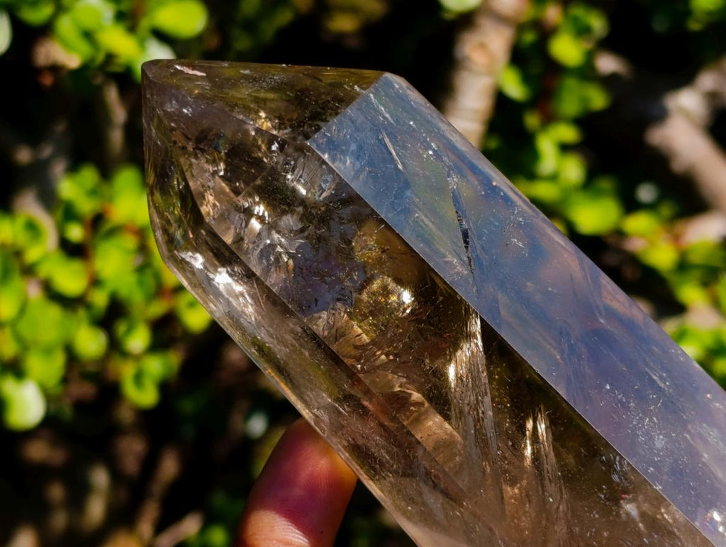 Polished Smokey Quartz Crystals x 2 From Madagascar - Toprock Gemstones and Minerals 